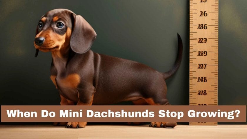 When Do Mini Dachshunds Stop Growing